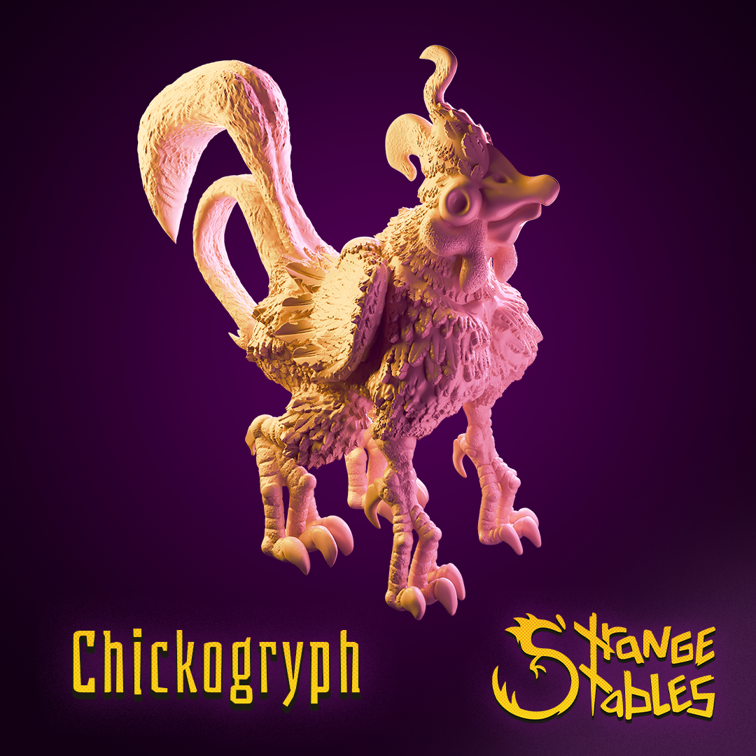 Chickogrypth, Chicken Chimera - Strange Stables