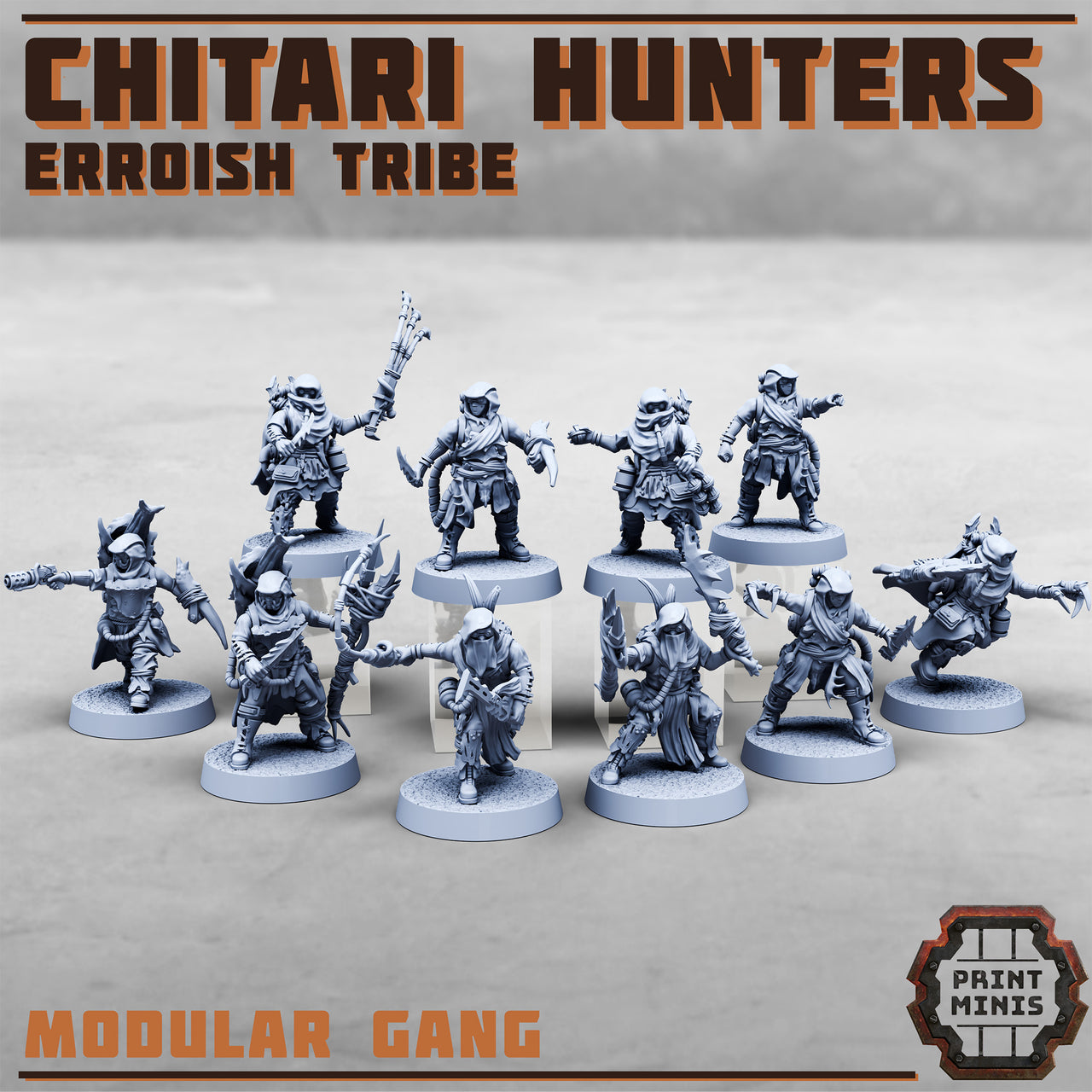 Chitari, Erroish Hunters Gang- Print Minis