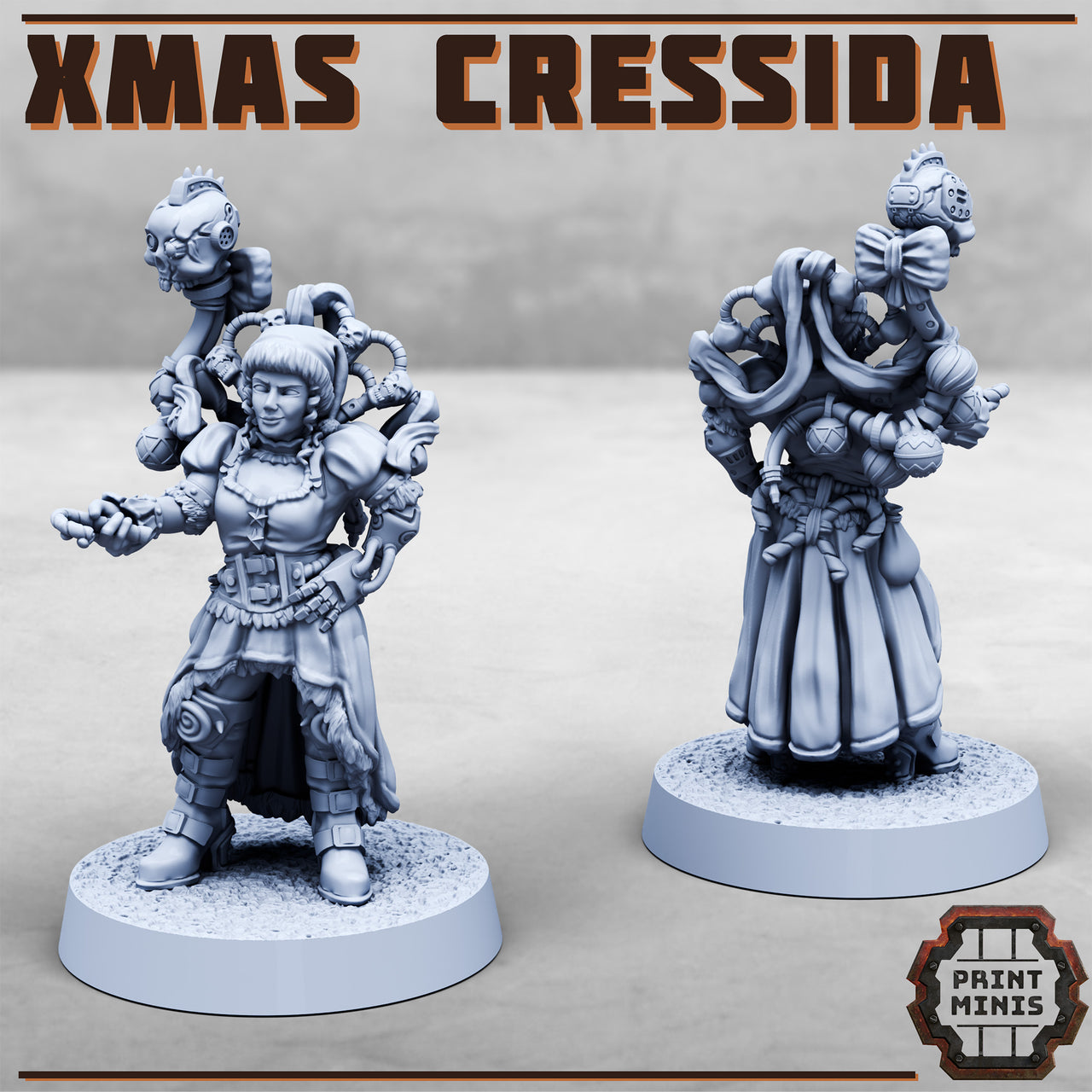 Christmas Cressida, Bounty Hunter - Print Minis