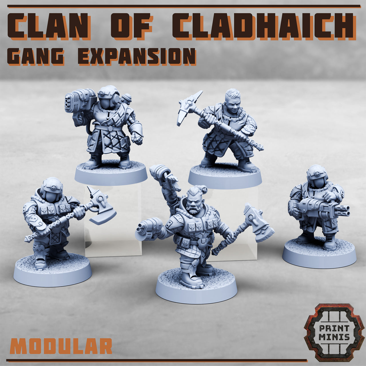Clan of Cladhaich Mini Expansion - Print Minis