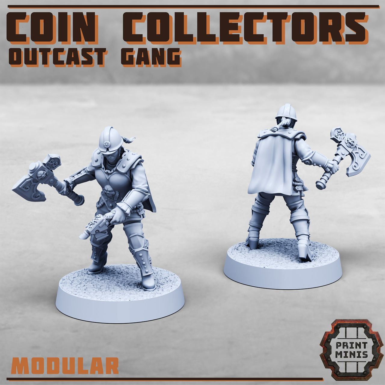 Coin Collectors. Outcast Gang - Print Minis