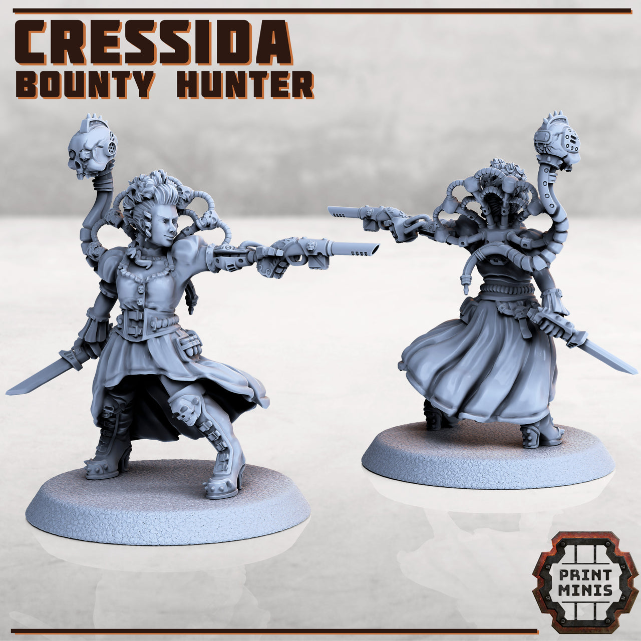 Cressida, Bounty Hunter - Print Minis