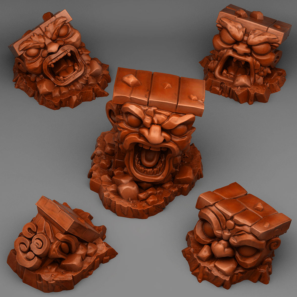 Cursed Totems - Fantastic Plants and Rocks
