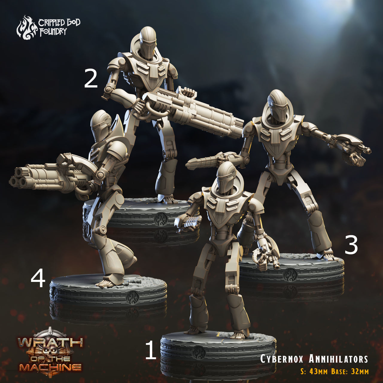 Cybernox Annihilators - Crippled God Foundry