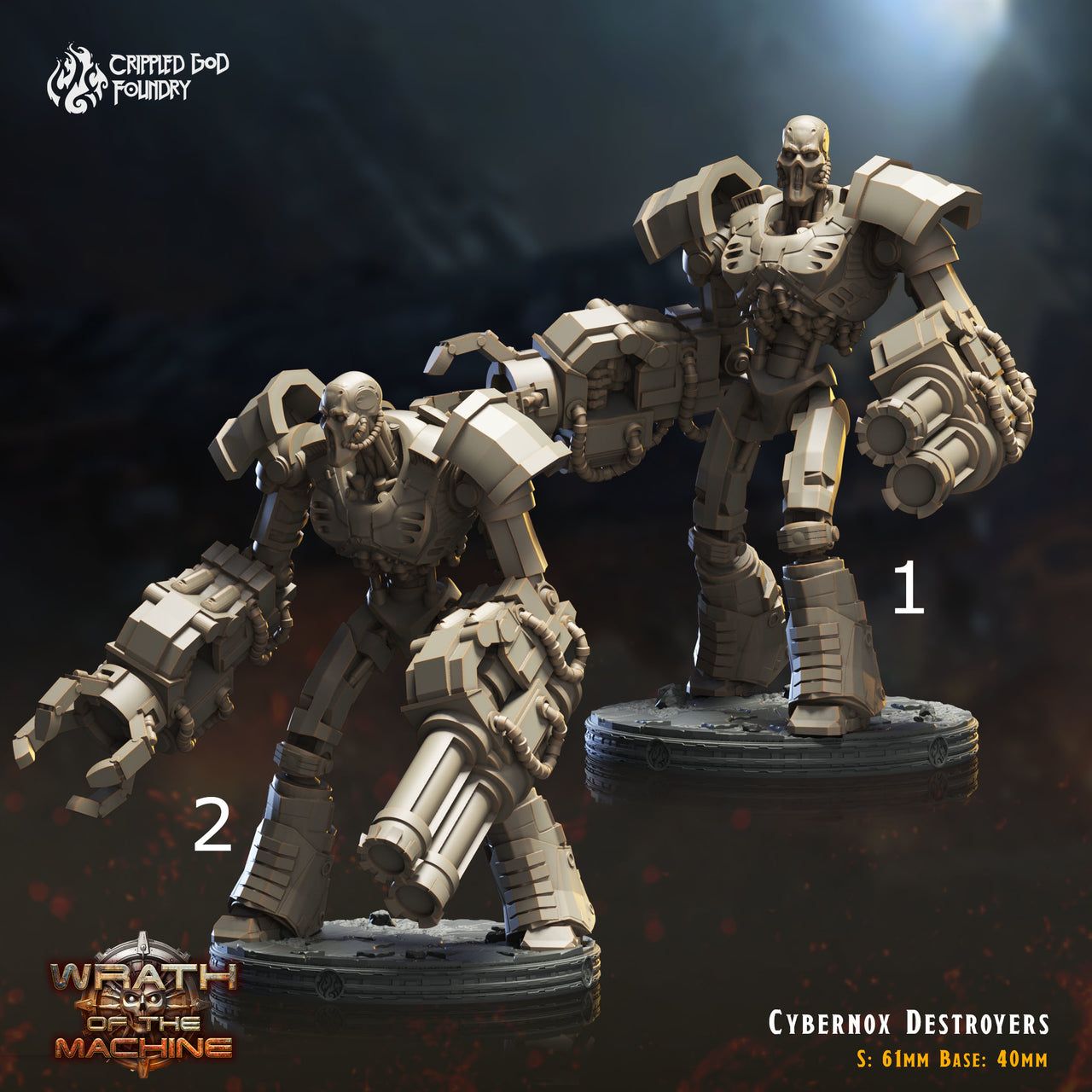 Cybernox Destroyers - Crippled God Foundry