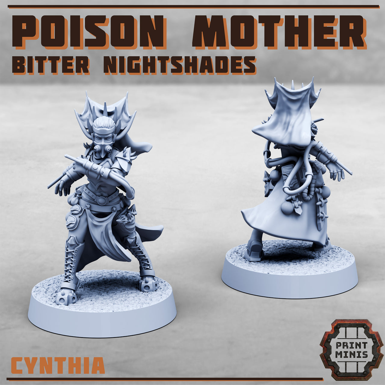 Cynthia, Poison Mother  - Print Minis