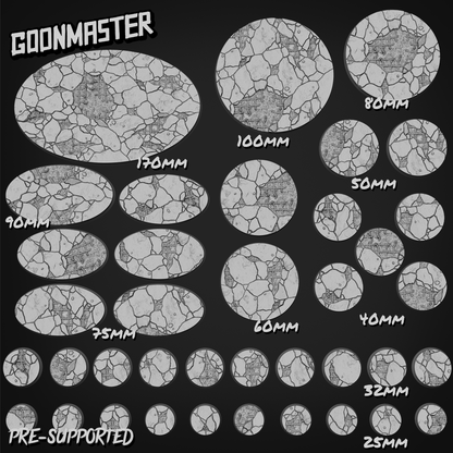 Damaged Reinforced Concrete Bases - Goonmaster