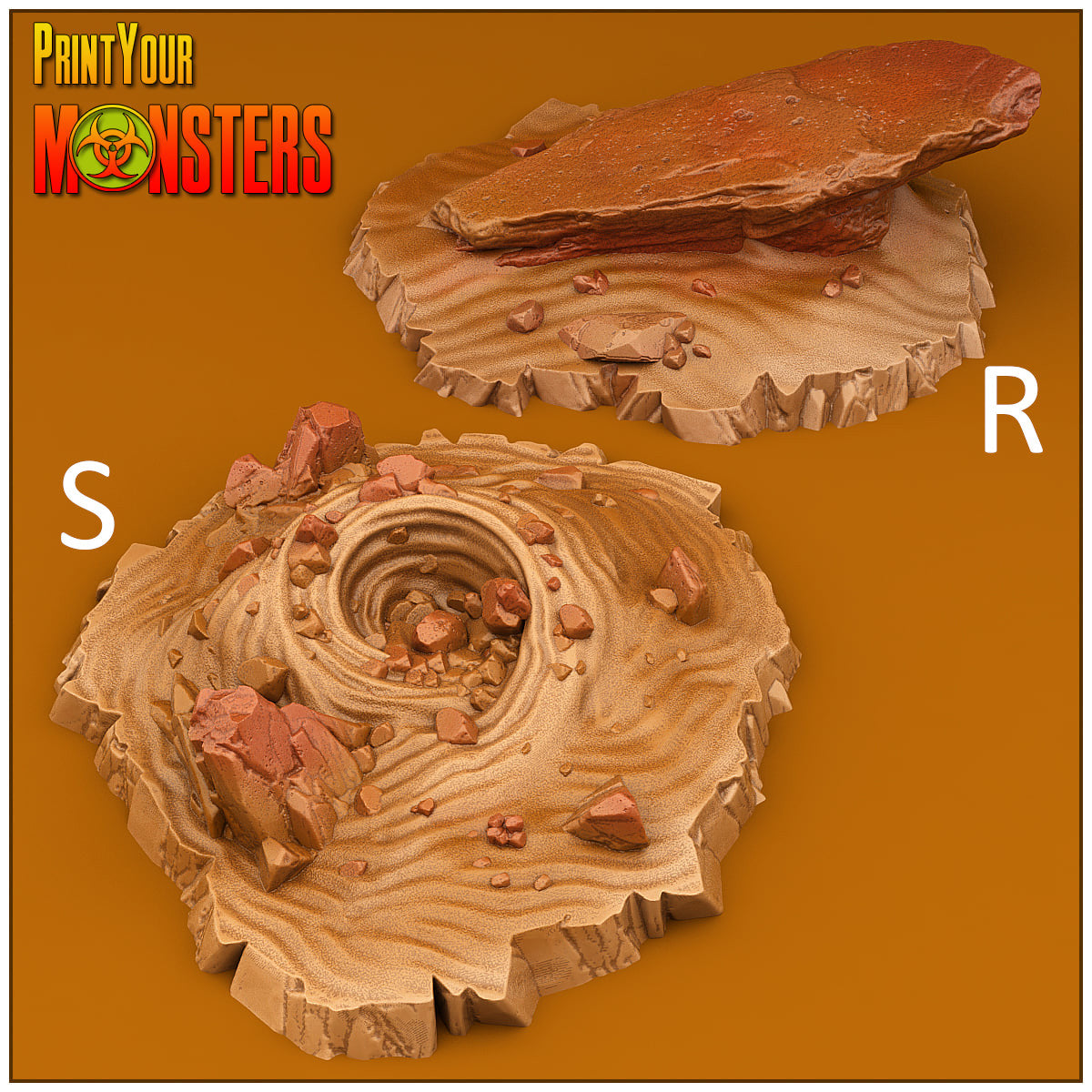 Desert Terrain - Print Your Monsters
