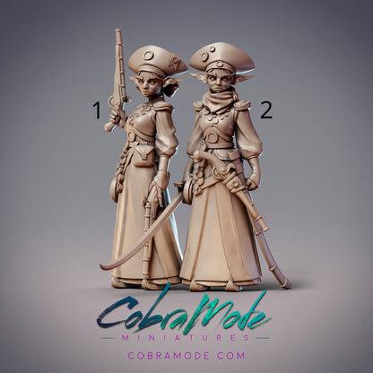 Taforalt Mercenaries Dihya & Dahna, Elf Swashbucklers - CobraMode