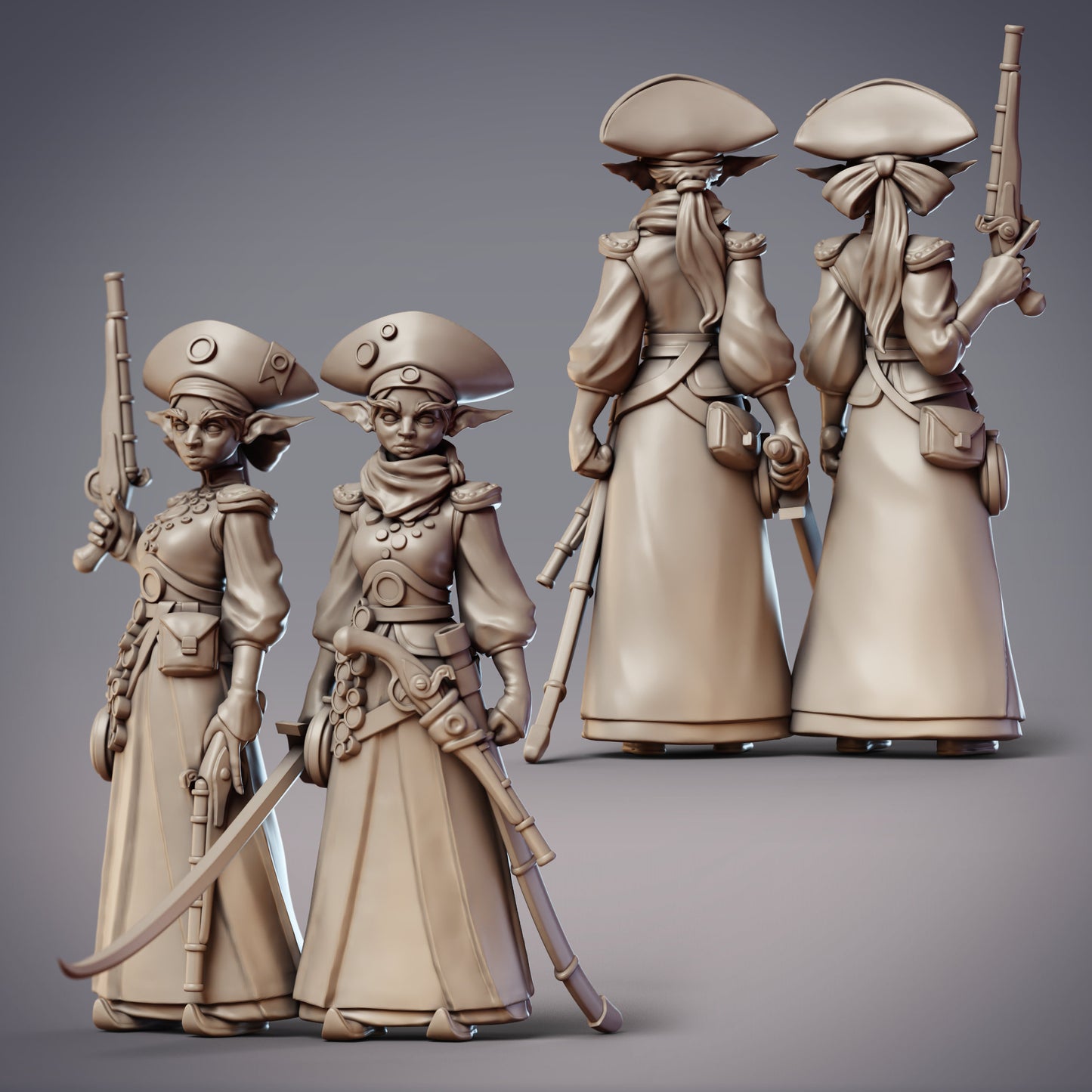 Taforalt Mercenaries Dihya & Dahna, Elf Swashbucklers - CobraMode