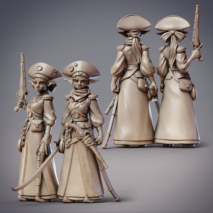Taforalt Mercenaries Dihya & Dahna, Elf Swashbucklers - CobraMode