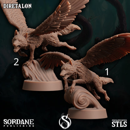 Diretalon, Winged Wolf - Sordane Publishing