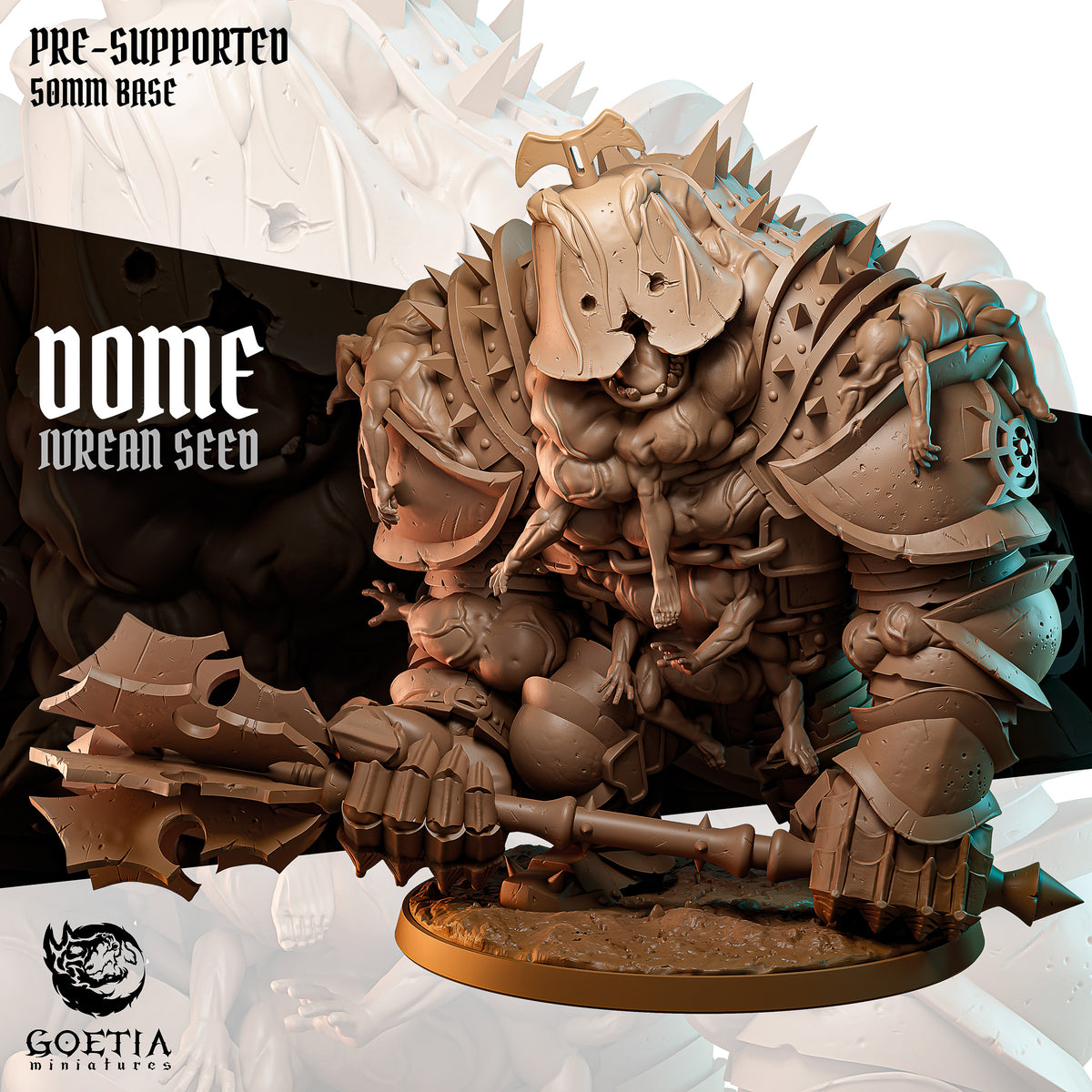 Dome, Ivrean Seed. Chaos Mutant - Goetia Miniatures