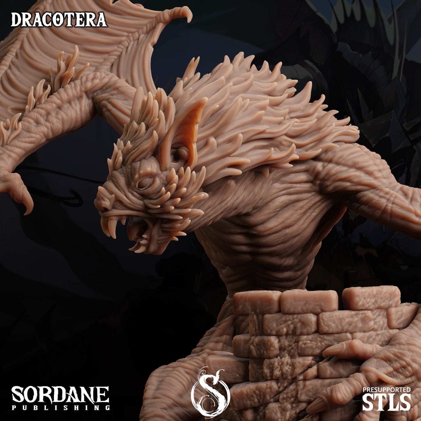 Dracotera, Giant Bat Monster- Sordane Publishing