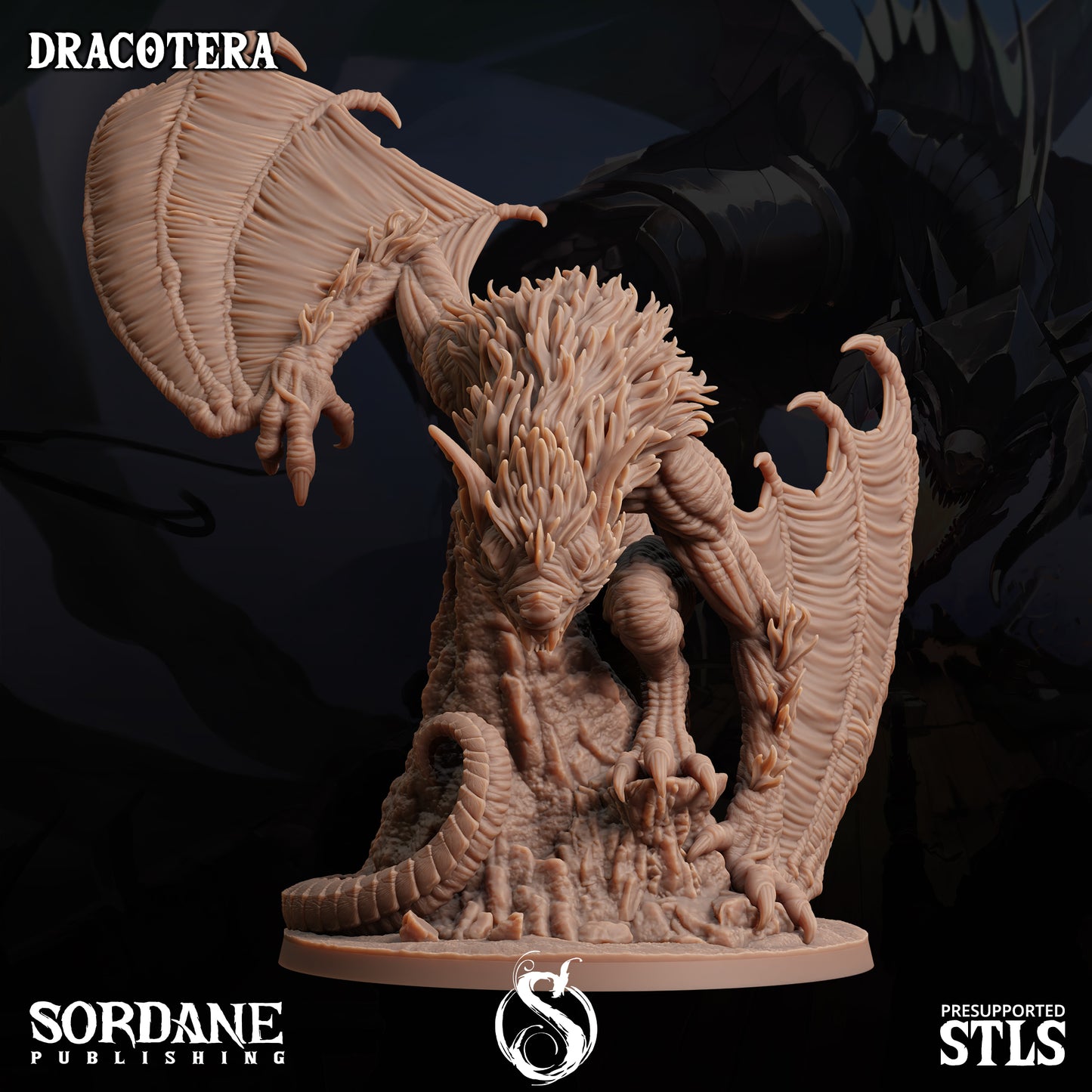 Dracotera, Giant Bat Monster- Sordane Publishing