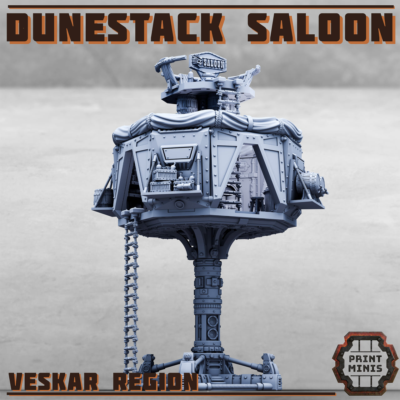Dunestack Saloon - Print Minis