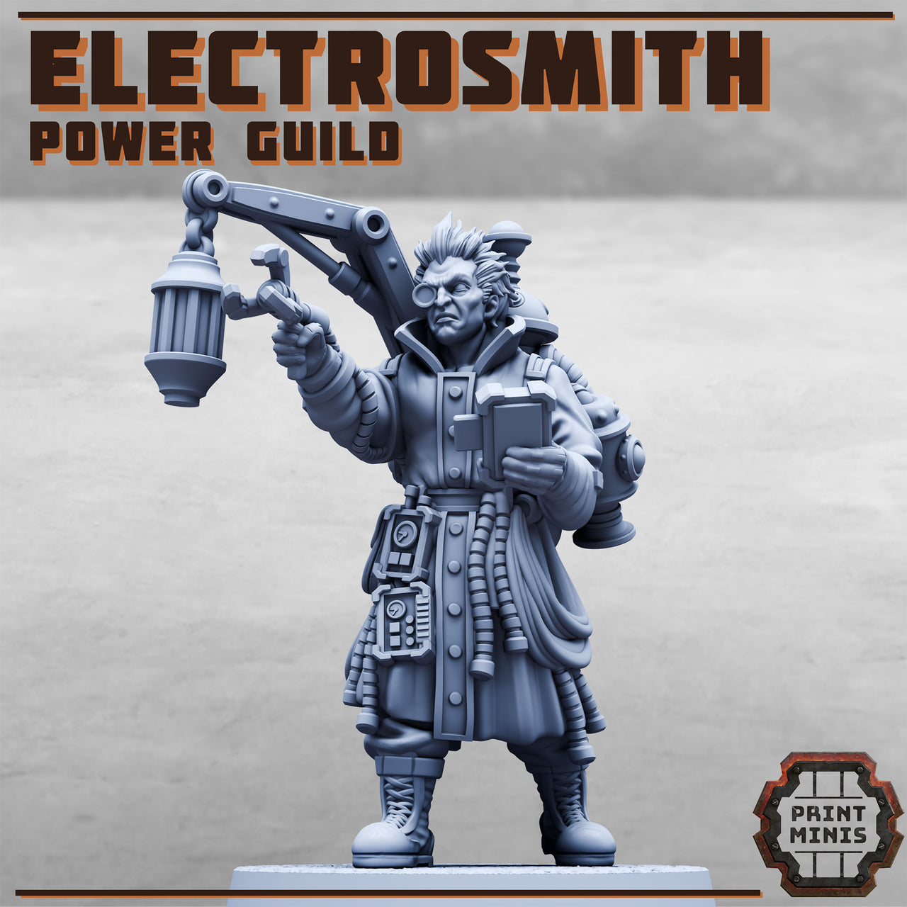 Electrosmith, Power Guild Inspector  - Print Minis