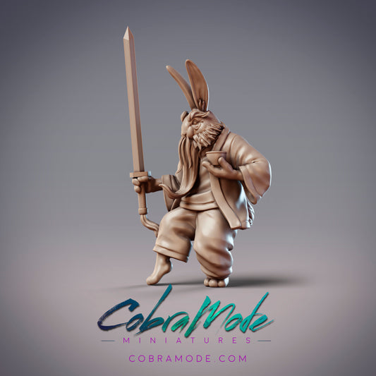 Guanghan Swordmaster Elegant Sword, Old Rabbit Master  - CobraMode