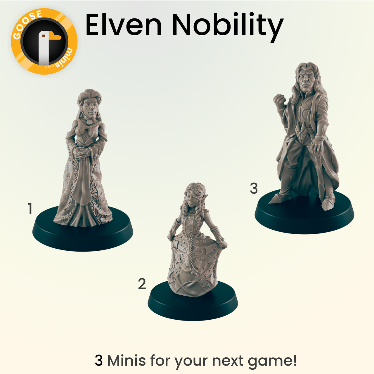 Elven Nobility - Ec3d | Villagers | Everyday Folk