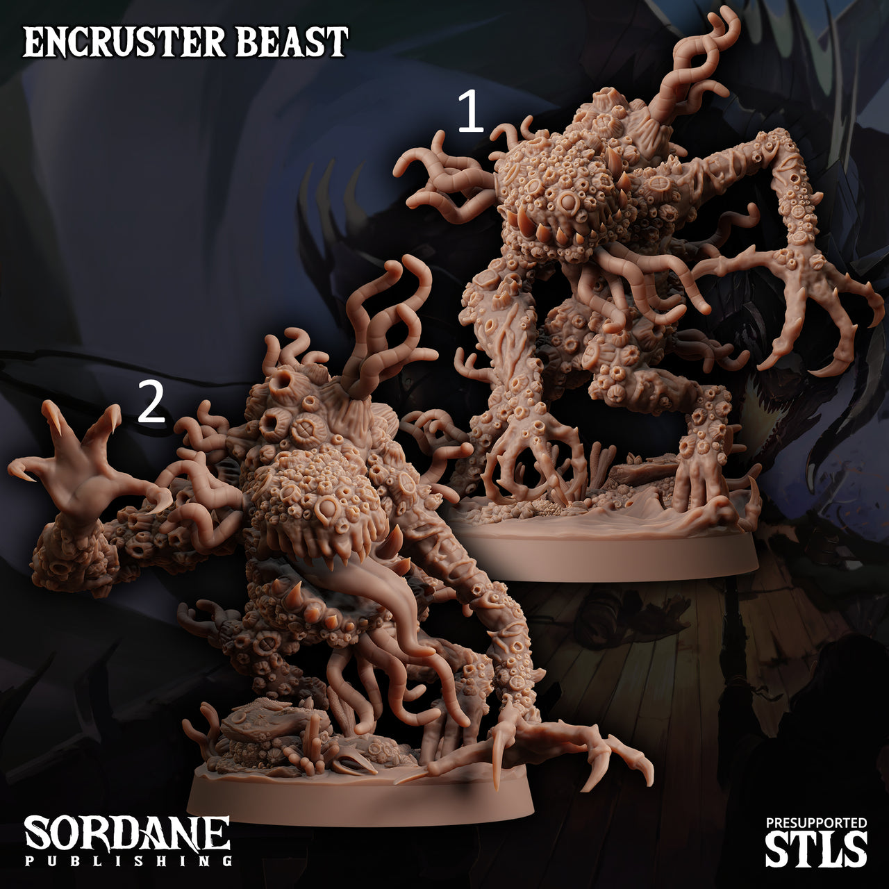 Encruster Beast, Barnacle Monster  - Sordane Publishing