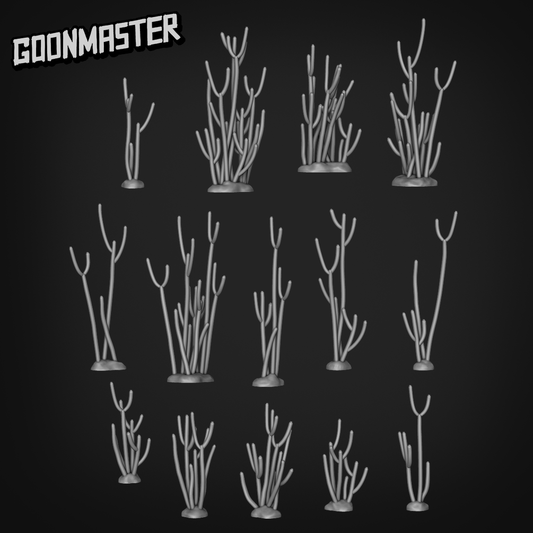 Euphorbia Tirucalli - Goonmaster Basing Bits | Scale Model Succulent
