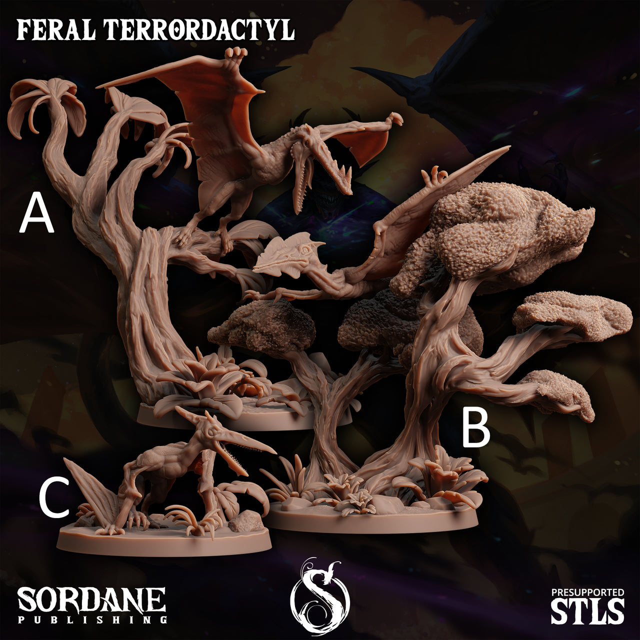 Feral Terrordactyl - Sordane Publishing
