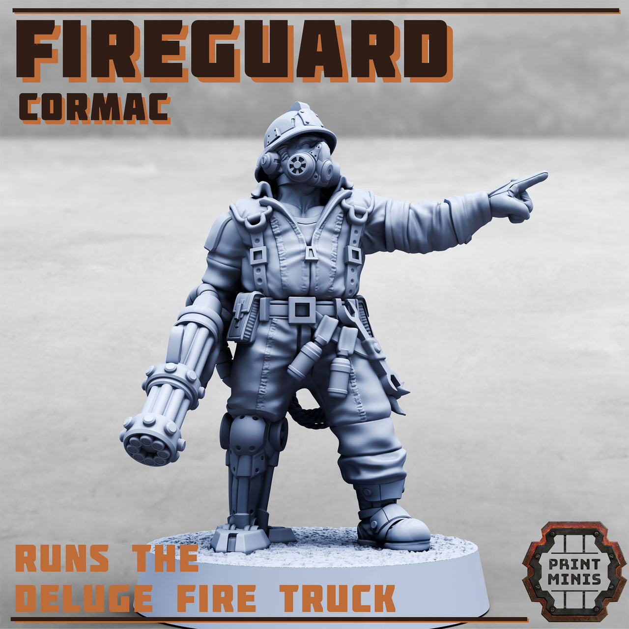 Fire Guard Kormac - Print Minis