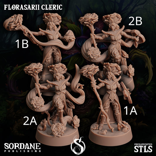 Florasarii Cleric, Flower folk Healer - Sordane Publishing