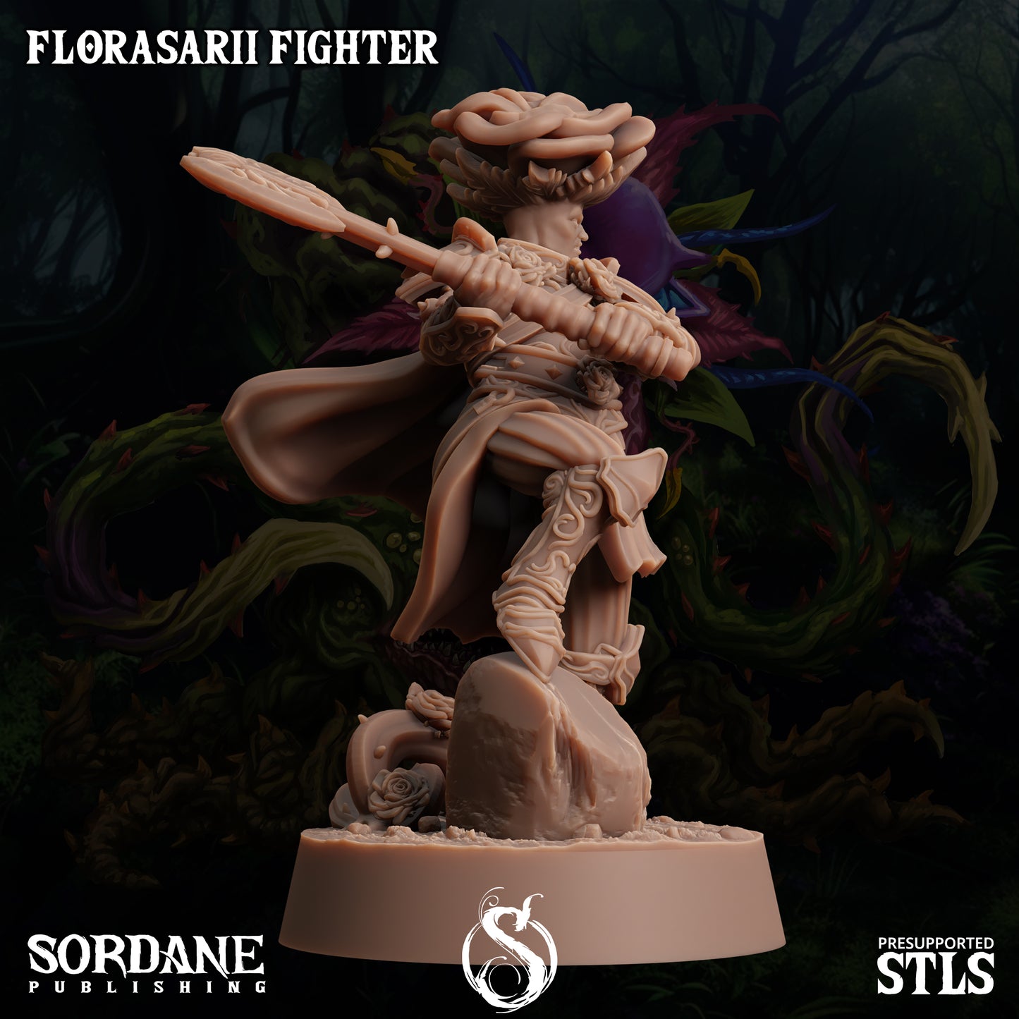 Florasarii Fighter, Flower folk Warrior- Sordane Publishing