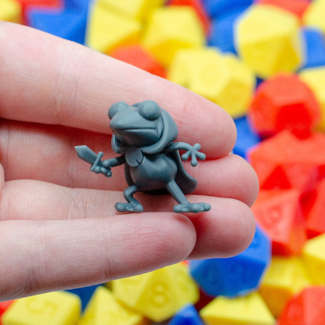 The Frogue, Hooded Frog Rogue - Found Family Adventurecrafts