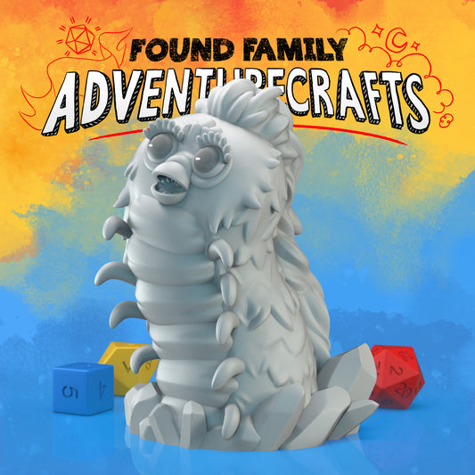 the furple worm, Robot Pet Purple Worm - Found Family Adventurecrafts