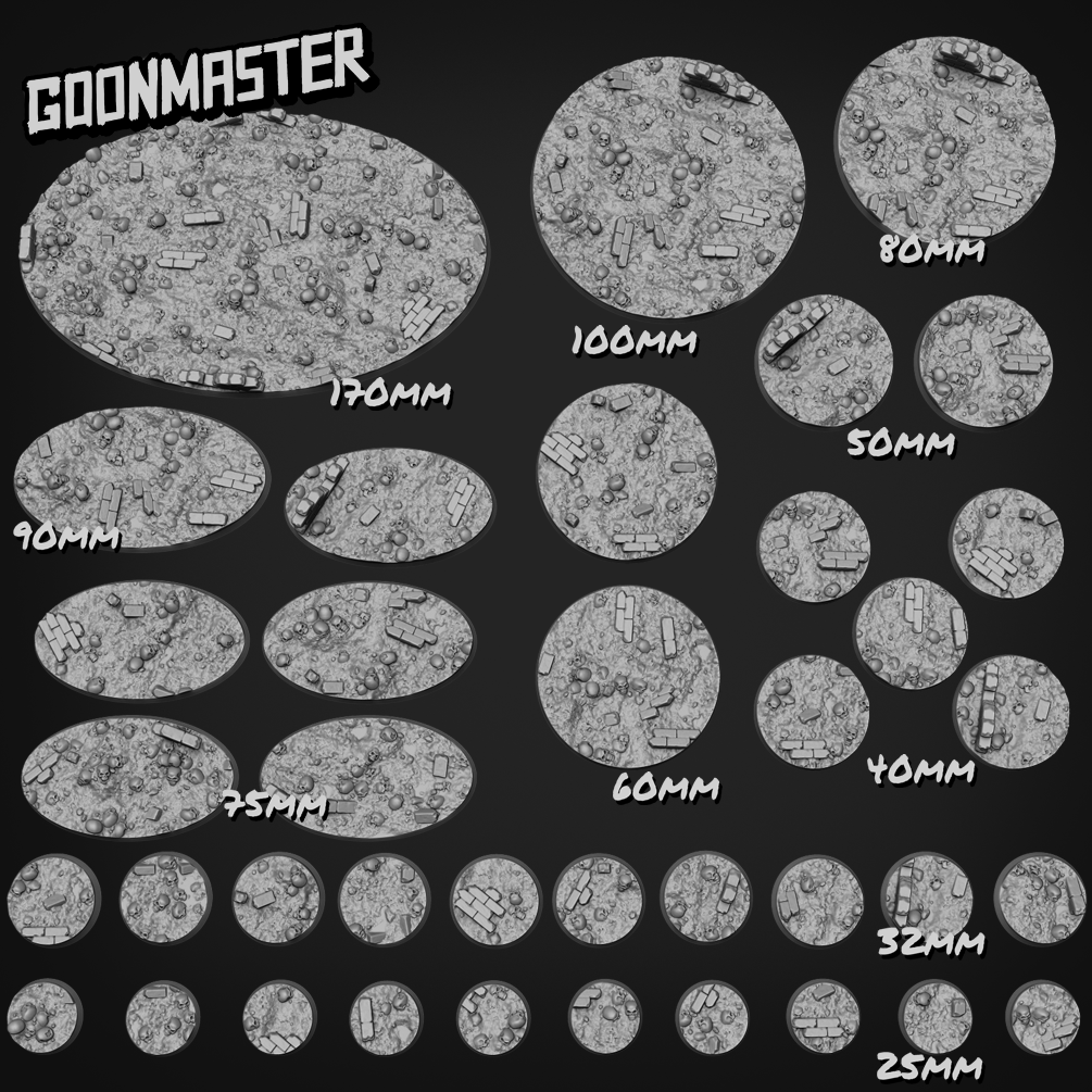 Future Skull Apocalypse Bases - Goonmaster