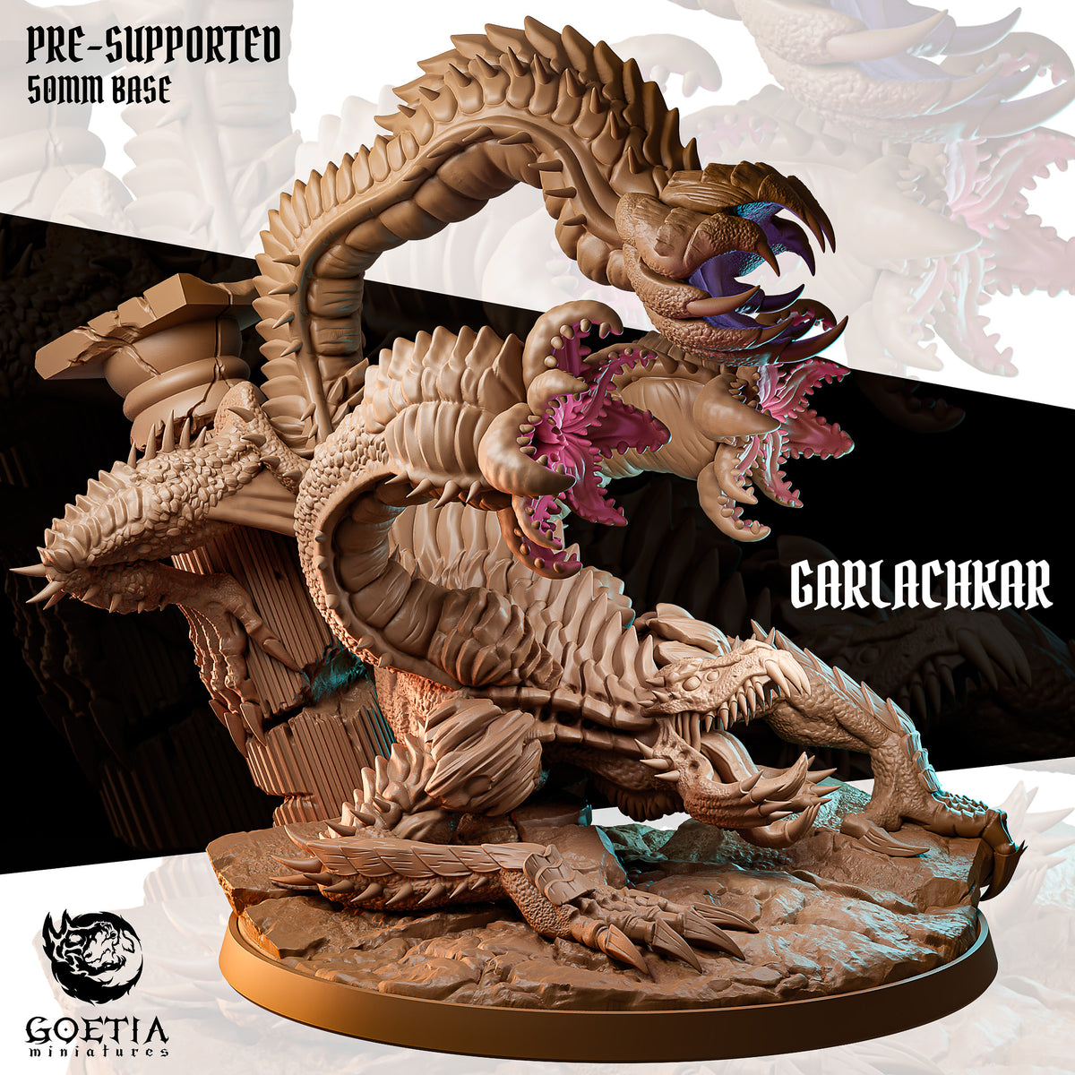 Garlarchkar, Astral Horror Demon - Goetia Miniatures