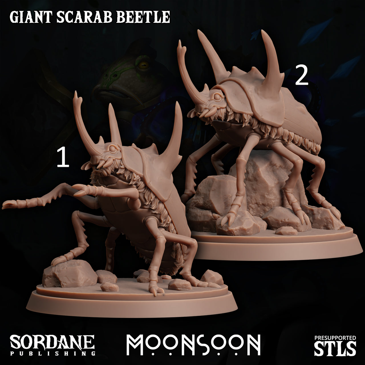 Giant Scarab Beetle - Sordane Publishing