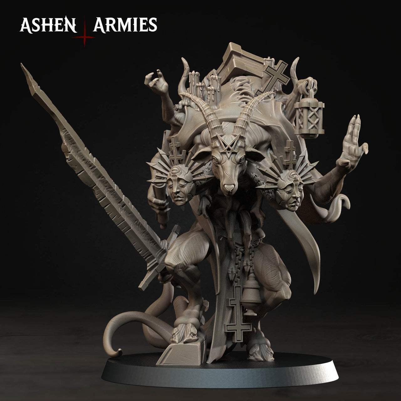 Scripture Guardian. Dark Trench Mercenary - Ashen Armies