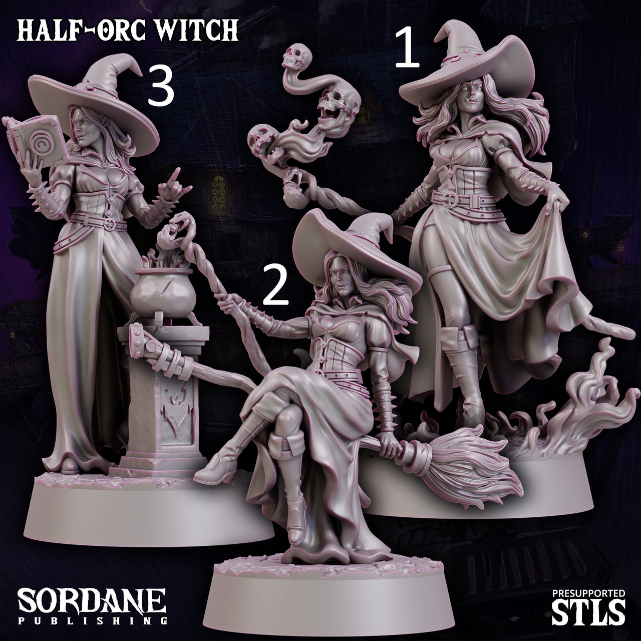 Half Orc Witch - Sordane Publishing