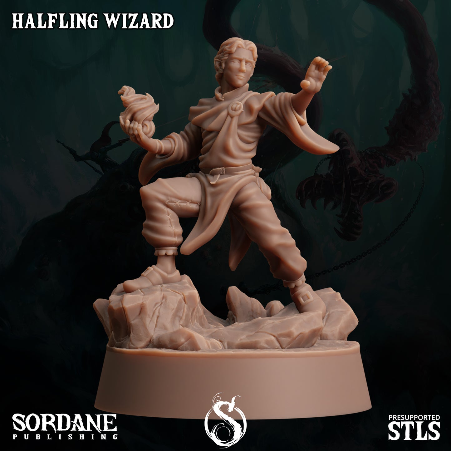 Halfling Wizard - Sordane Publishing