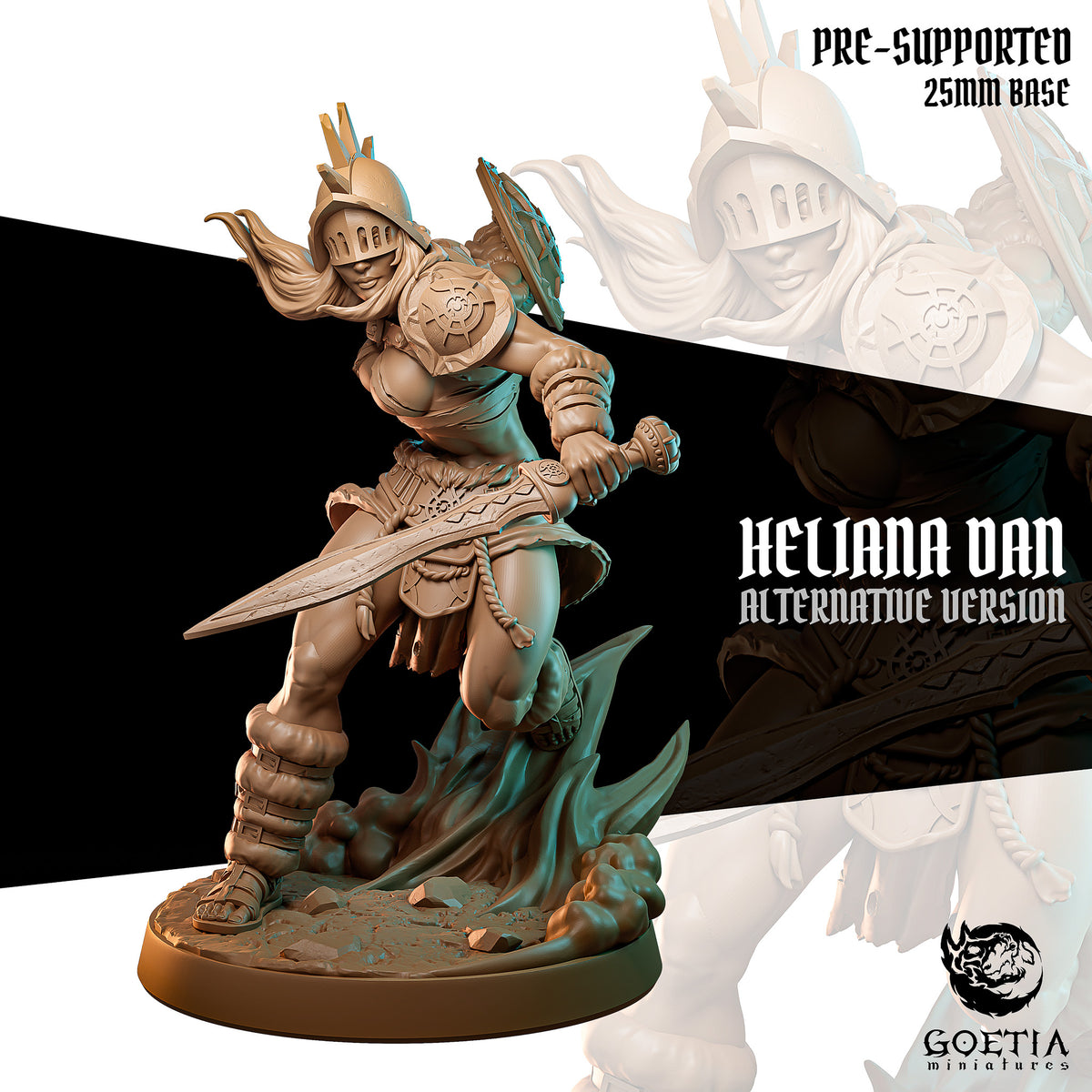 Heliana Dan (Alternate Version) - Goetia Miniatures