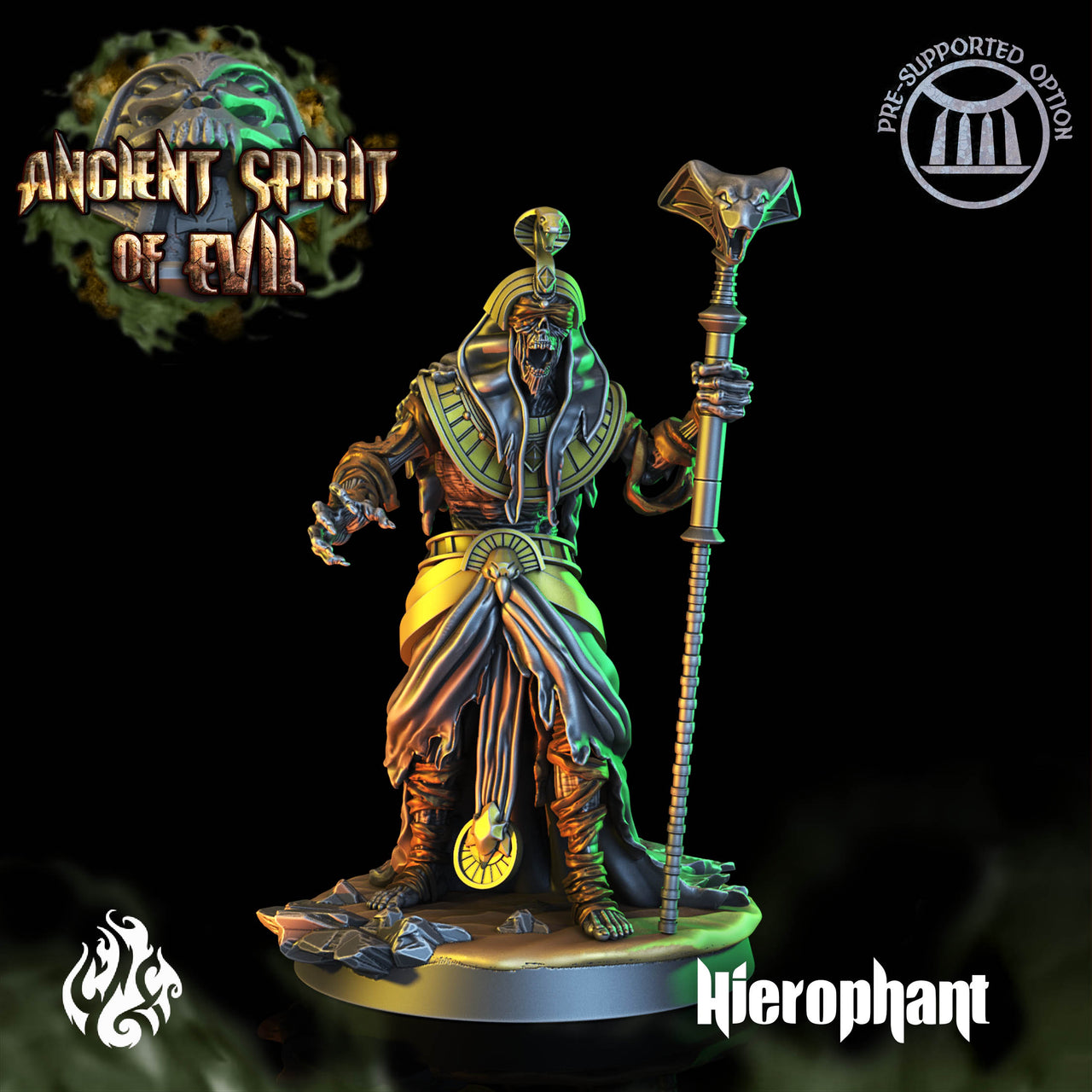 Hierophant, Ancient Mummy - Crippled God Foundry