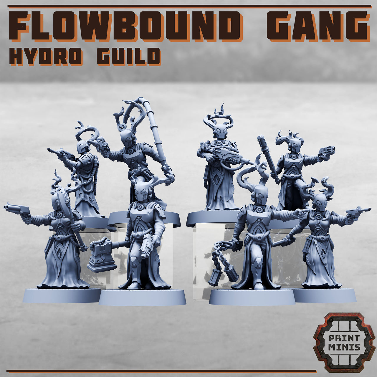 Flowbound. Hydro Guild Gang - Print Minis