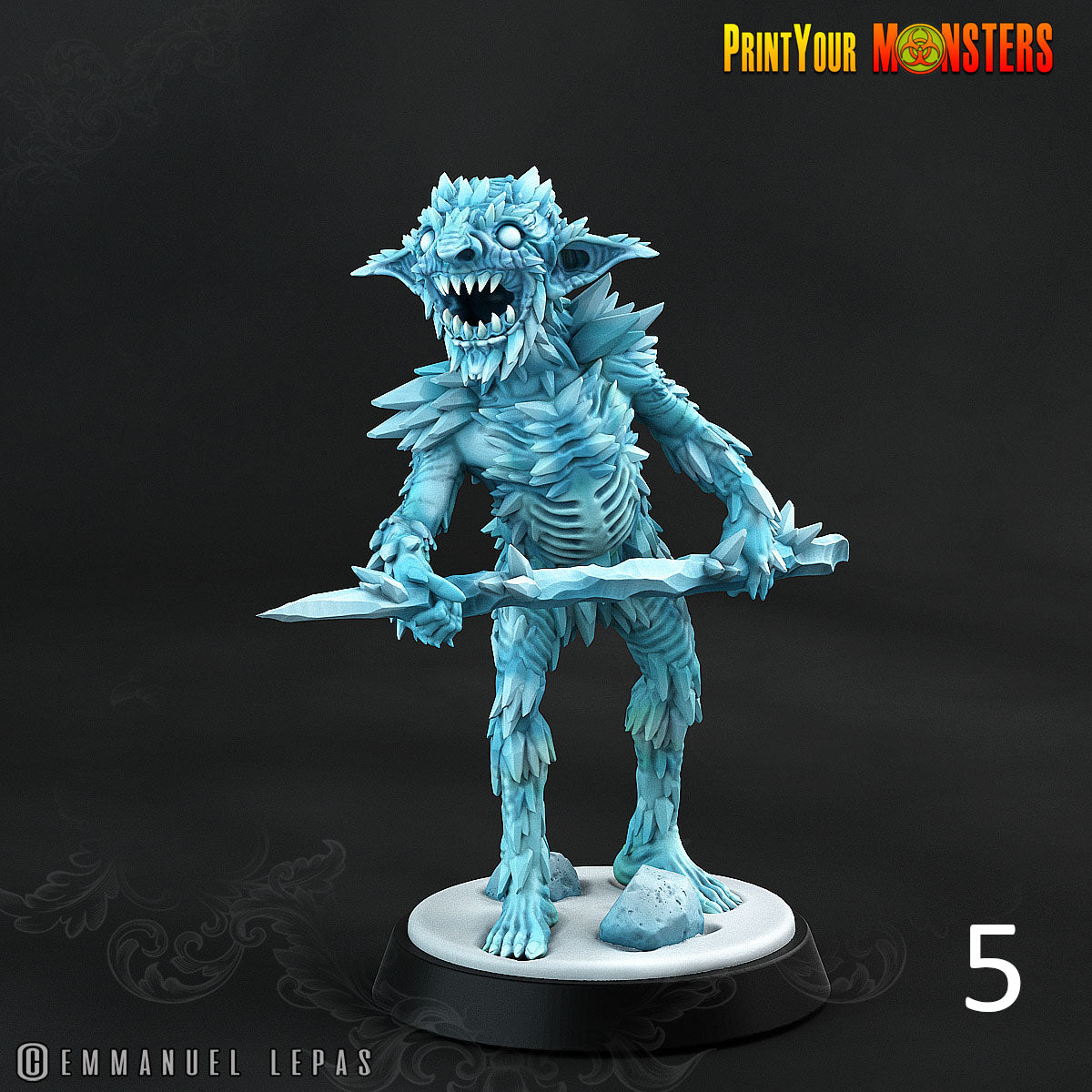 Ice Shard Goblins - Print Your Monsters