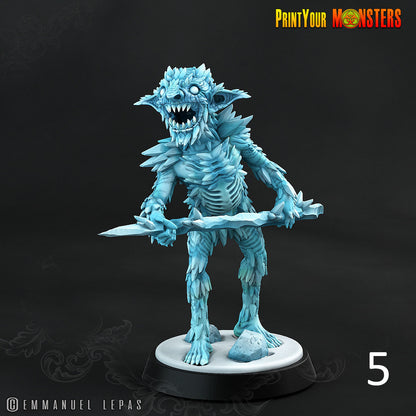 Ice Shard Goblins - Print Your Monsters