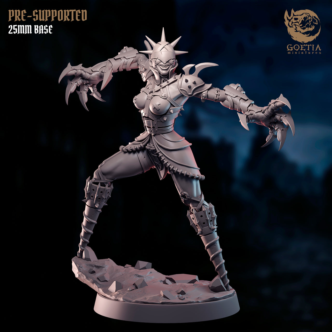 Ivenia Sansa, Mechanical Assassin  - Goetia Miniatures