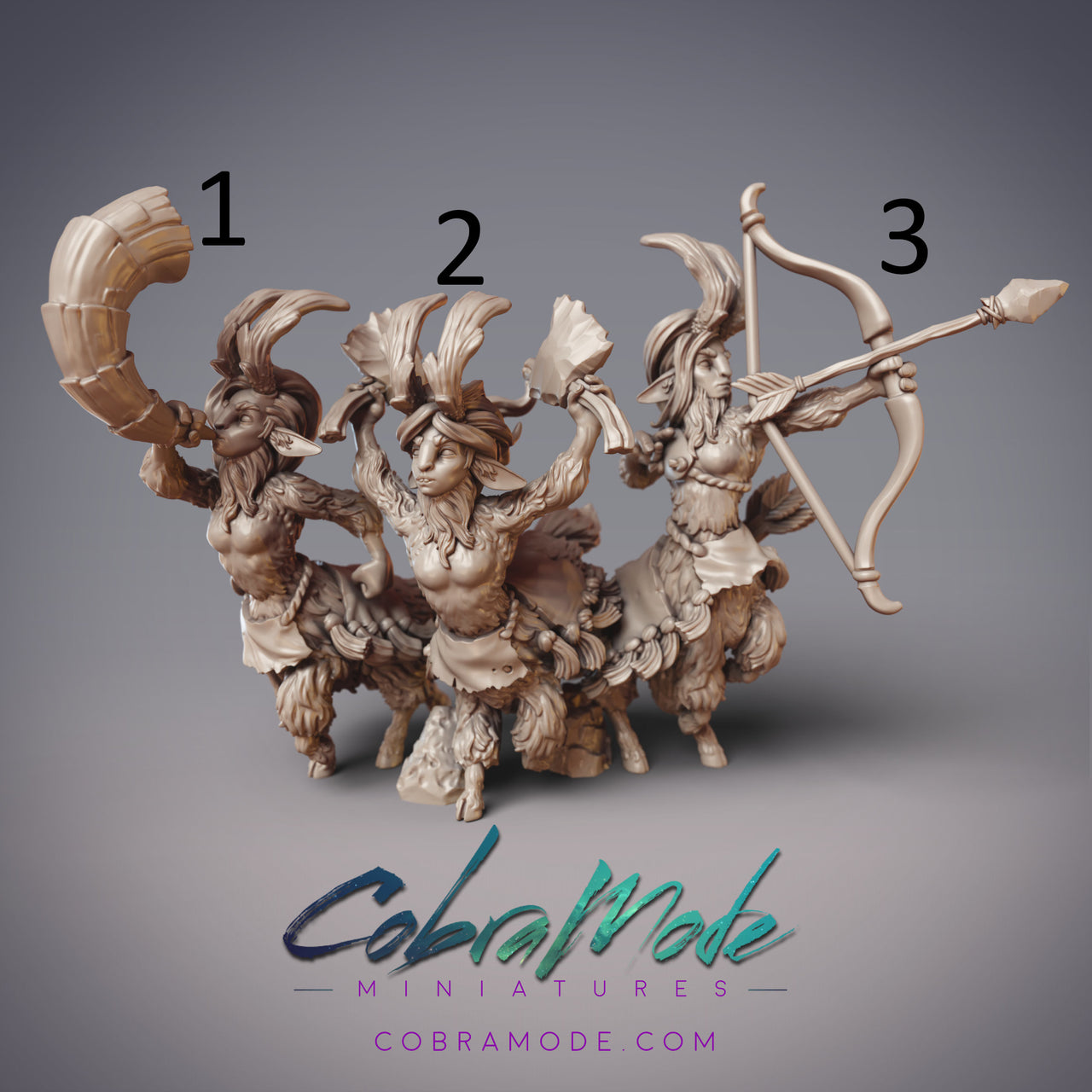 Totapari Outriders, Goat Centaur - CobraMode