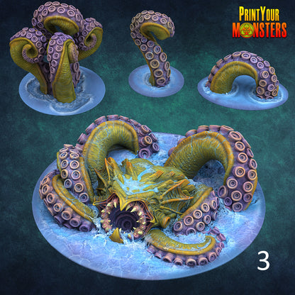 Kraken Kaiju - Print Your Monsters