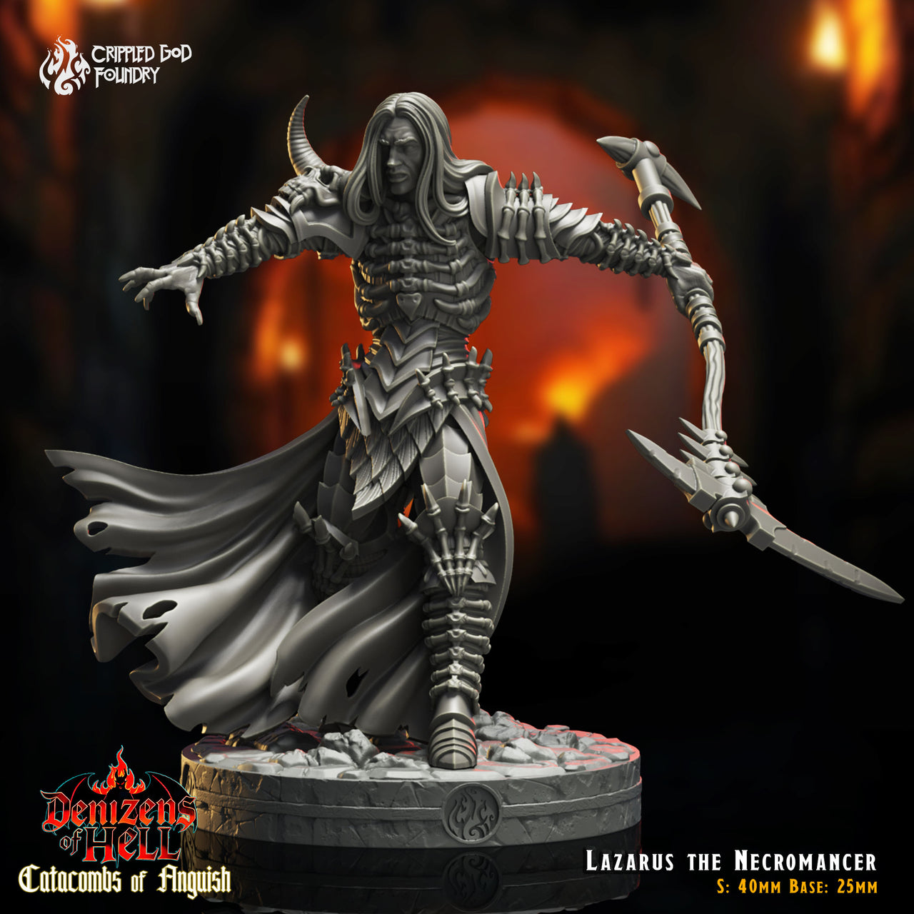 Lazarus the Necromancer - Crippled God Foundry