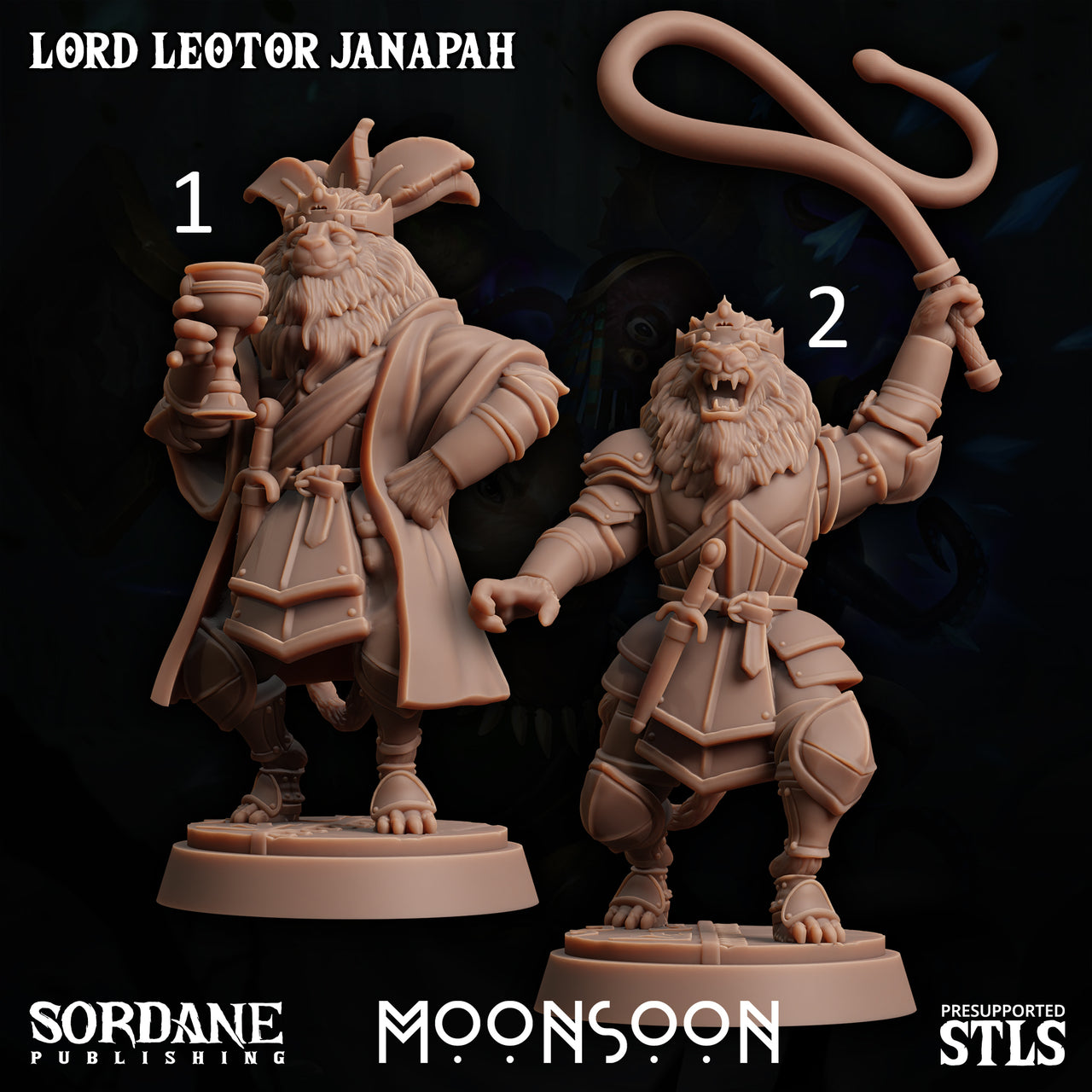 Lord Leotor Janapah, Lionfolk Noble - Sordane Publishing