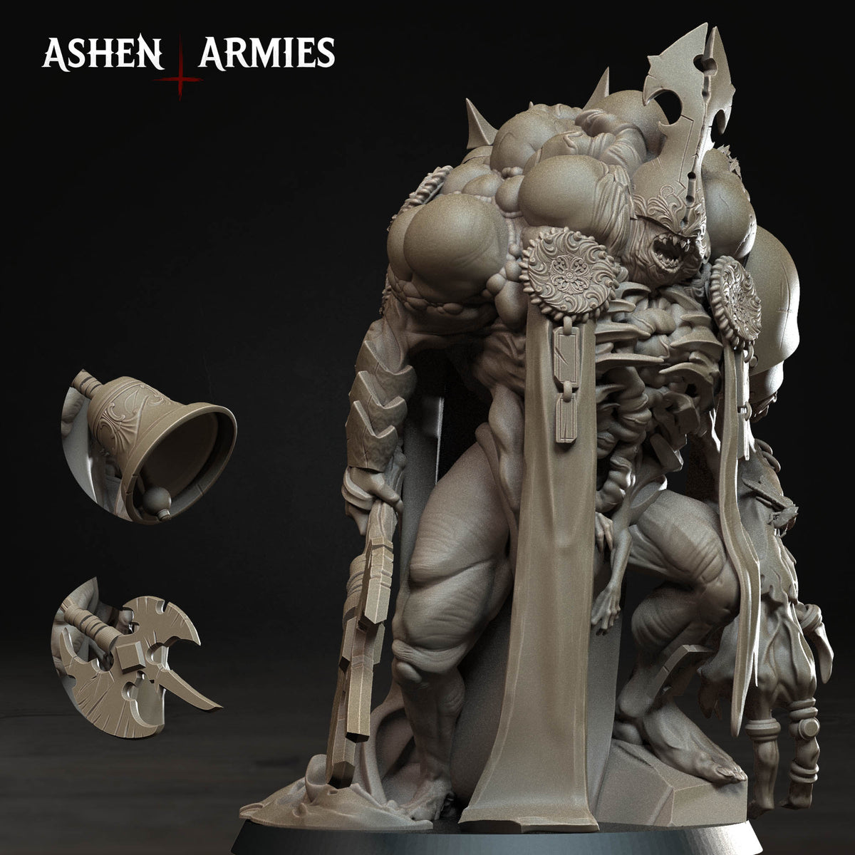 Lord of Tumours - Ashen Armies | Grimdark Plague Demon