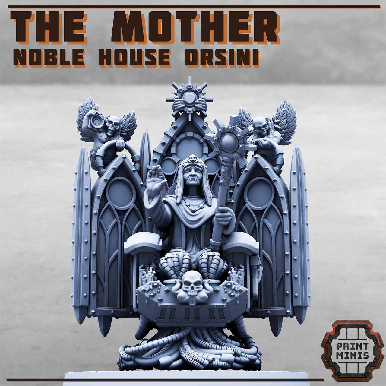 The Mother, Grimdark Priestess - Print Minis
