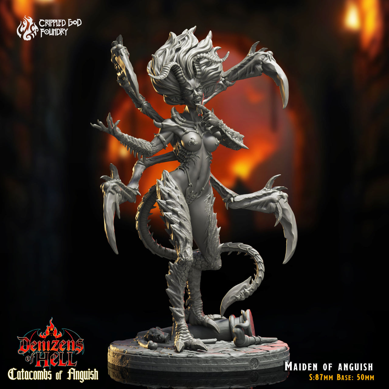 Maiden of Anguish - Crippled God Foundry